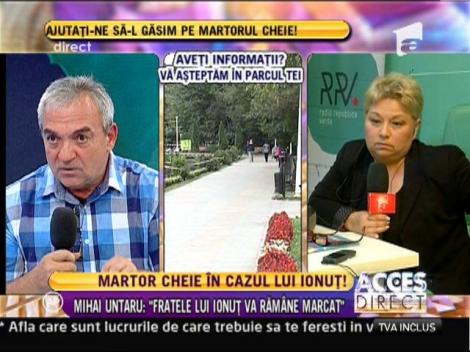 Comisar Ion Ontaru: "Fratele lui Ionut va fi marcat toata viata"