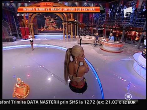 Loredana Chivu a ramas suspendata pe tiroliana