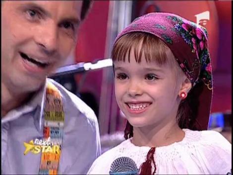 Micuta Mara Crucianu a ridicat juriul in picioare cu o hora moldoveneasca