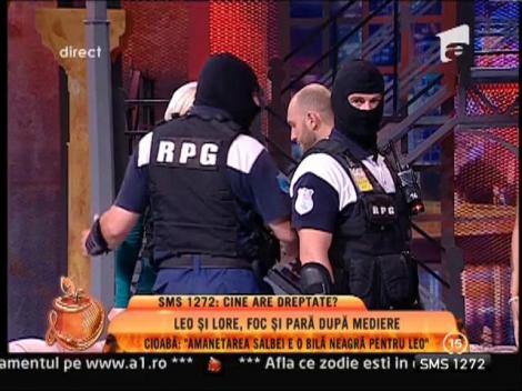 Loredana Chivu, stropita cu un pahar cu apa, in direct!