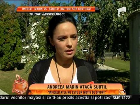 Andreea Marin ataca subtil: "Nu vrea sa stiu de trecutul fostului meu sot"