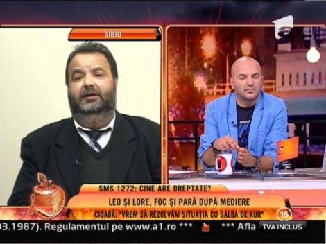 Florin Cioaba: "Vrem sa rezolvam situatia dintre Loredana si Leo cu salba de aur"
