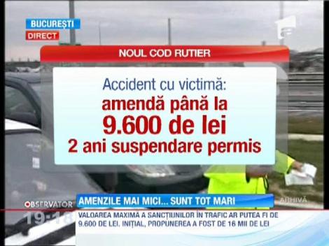 Amenzile auto au fost reduse la jumatate fata de proiectul initial