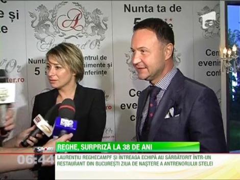 Petrecere cu 150 de invitati pentru Laurentiu Reghecampf