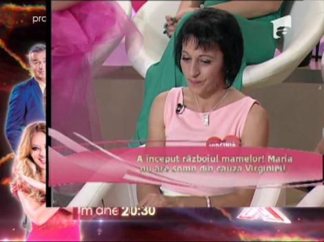 Mireasa pentru fiul meu! Primele divergente dintre mame: Maria nu a putut sa doarma din cauza Virginiei!