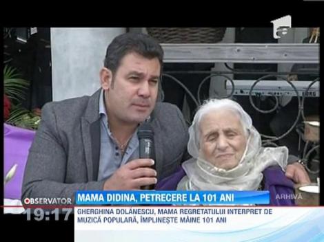 Gherghina Dolanescu, petrecere de aniversare la 101 ani
