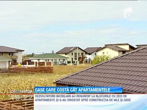 Romanii renunta la apartamentele din centrul oraselor pentru casele aflate la periferie