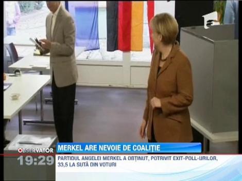 Alegeri in Germania: Angela Merkel a castigat un nou mandat
