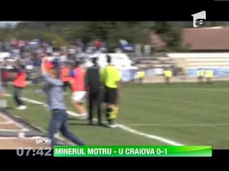 Minerul Motru - "U" Craiova 0-1