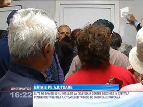 Bataie pe ajutoarele trimise de UE