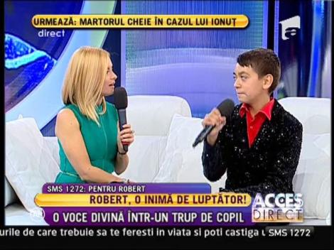 Robert Olaru, castigatorul primei editii "Next Star", cunostinta cu celebritatea: "Colegii imi cer autografe!"