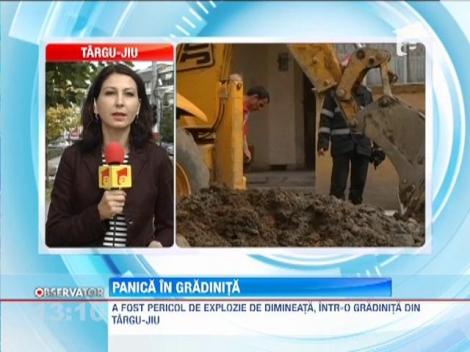 Panica intr-o gradinita din Targu-Jiu