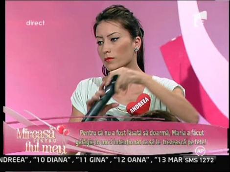 Maria si fetele s-au certat pe tema nerespectarii programului de somn!