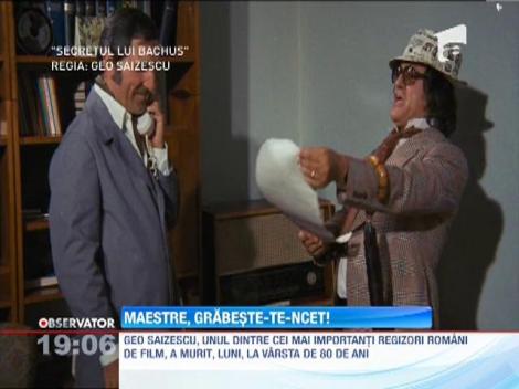 Doliu in lumea artistica! Geo Saizescu s-a stins din viata!