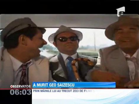 A murit cineastul Geo Saizescu