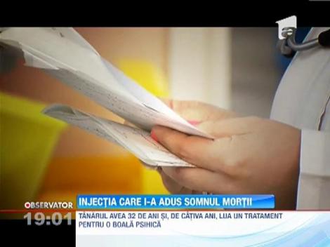 Un tanar a murit dupa o injectie facuta la cabinetul de psihiatrie