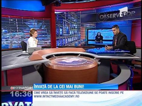 A inceput admiterea la scoala de televiziune Intact Media Academy