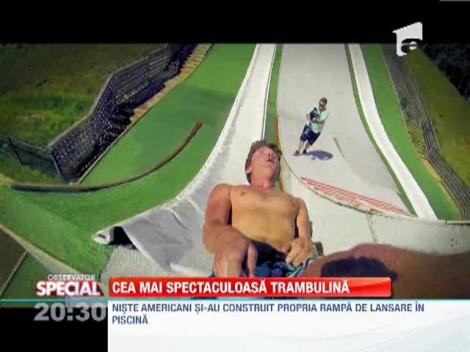 Cea mai spectaculoasa trambulina