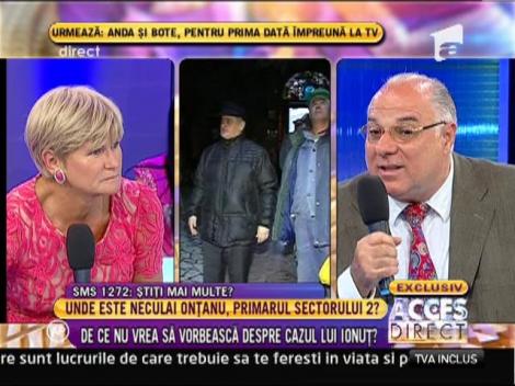 Primarul Sectorului 2, de negasit! Neculai Ontanu refuza sa faca eclaratii despre cazul lui Ionut Anghel
