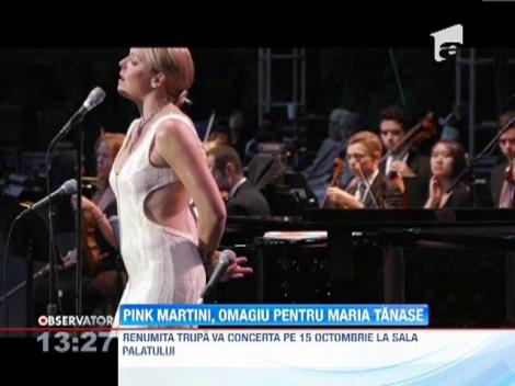 Pink Martini, omagiu pentru Maria Tanase