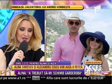 Alina Sorescu: "Voi naste o fetita la sfarsitul lunii ianuarie!"