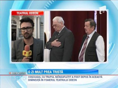 Priveghi la capataiul marelui regizor Geo Saizescu