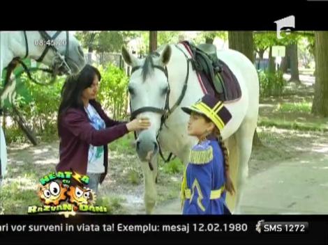 Anne Marie Bontea, emblema Jandarmeriei Romane, la numai 10 ani!