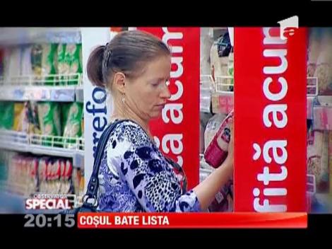 Lista de cumparaturi ne fereste de alimentele pline de zahar si de E-uri