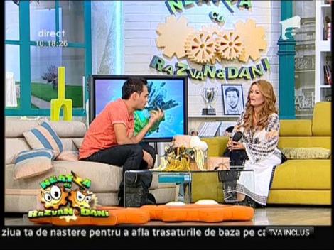 "Neatza": Emilia Ghinescu, dedicatie pentru Puberu