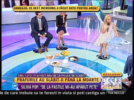 Silvia Pop: "De la pastilele de slabit mi-au aparut pete!"