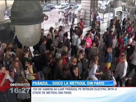 VIDEO! Pentru 150 de parizieni metroul a fost, pentru o ora, discoteca. Ai vrea asta si in Bucuresti?
