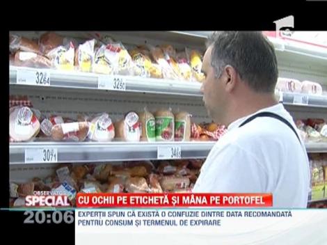 Specificarea incorecta a termenului de valabilitate ne face sa aruncam alimente consumabile