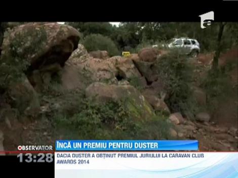 Dacia Duster a obtinut premiul juriului la Caravan Club Awards 2014