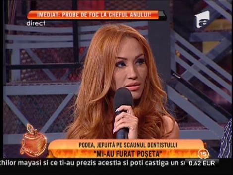 Raluca Podea, jefuita pe scaunul dentistului