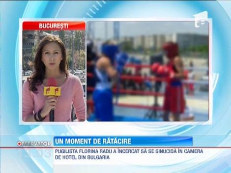 Pugilista Florina Radu a incercat sa se sinucida in camera de hotel din Bulgaria
