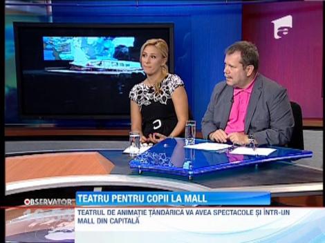 Teatrul de animatie Tandarica va avea spetacole intr-un mall din Capitala