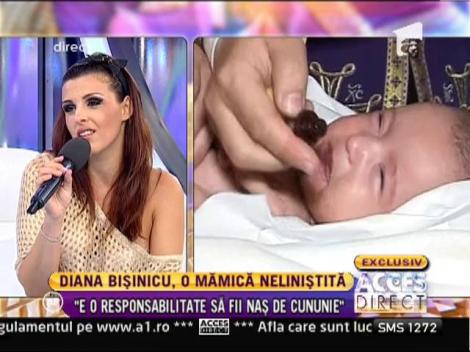 Diana Bisinicu: "De la botez am slabit 12 kilograme"