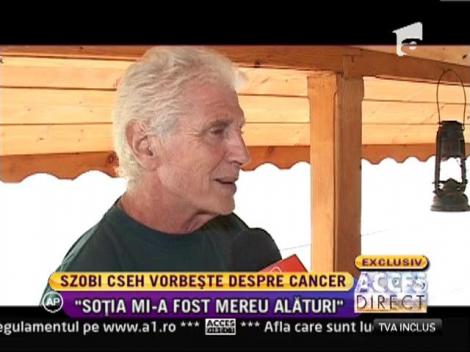 Szobi Cseh vorbeste despre cancer: "De trei ori pe zi luam cate un pumn de medicamente"