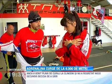 Adrenalina curge de la 4.000 de metri!