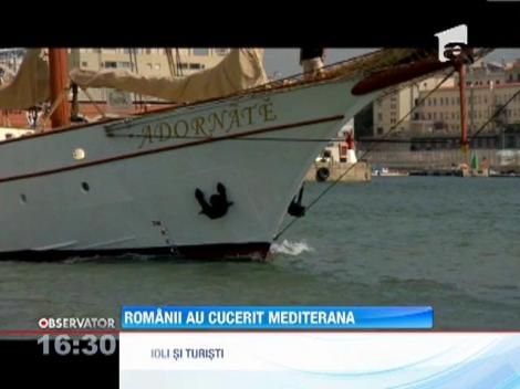 Velierul "Ardonate",ambarcatiune romaneasca participanta la Competitia Internationala pe Marea Mediterana