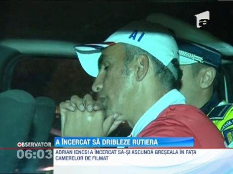 Fostul fotbalist Adrian Iencsi a fost prins baut la volan