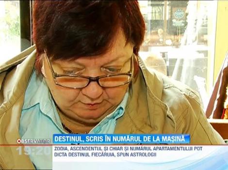 Destinul, scris in numarul de la masina