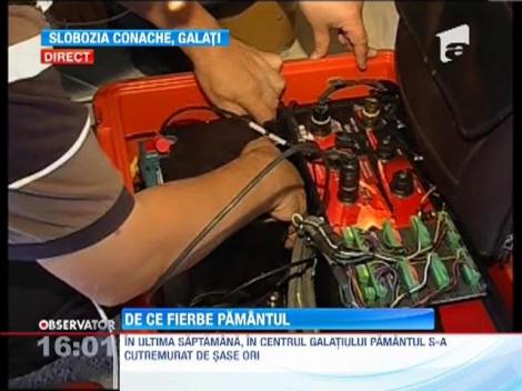 In ultima saptamana, in centrul Galatiului pamantul s-a cutremurat de sase ori