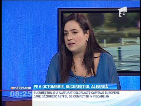 Pe 6 octombrie, Maratonul International Bucuresti