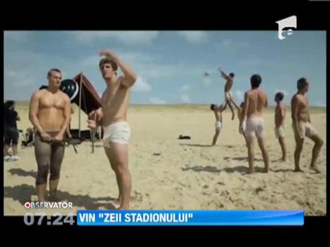 "Zeii stadionului", calendarul cu cei mai aratosi rugbisti din Franta