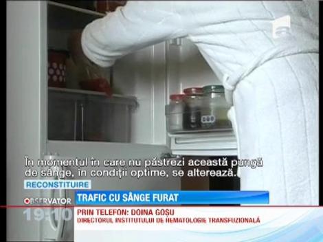 Trafic cu sange furat