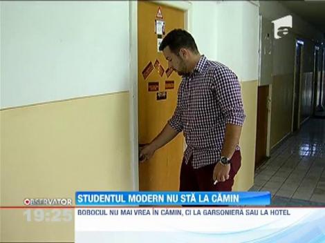 Studentii moderni nu mai stau la camin