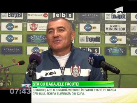 Petre Grigoras are bagajul facut la CFR Cluj!