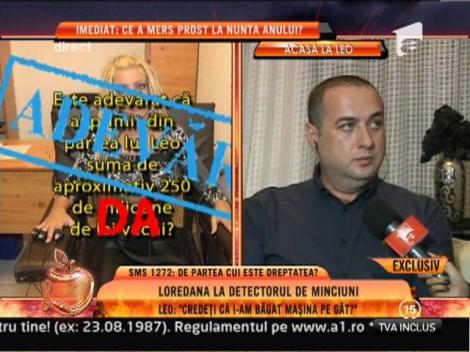 "Un Show Pacatos": Misterul a fost elucidat! Loredana Chivu, test cu detectorul de minciuni