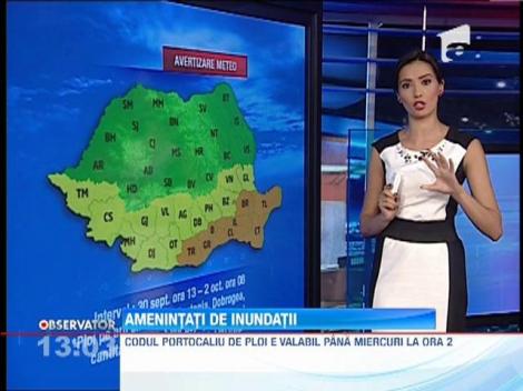 Romania amenintata de inundatii